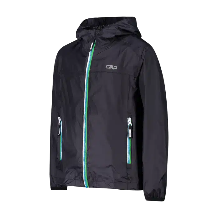 Giacca bambino packable in Ripstop CMP Antracite