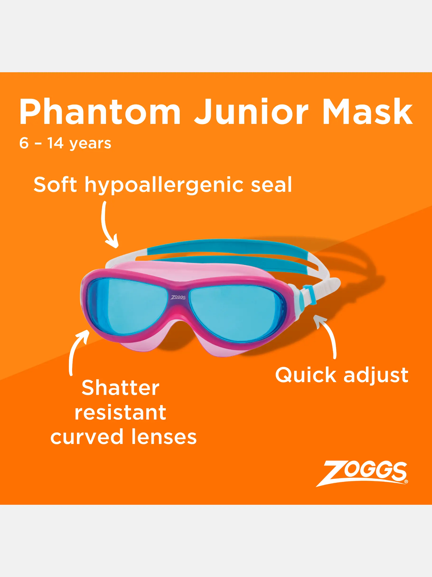 Maschera Phantom Junior ZOGGS