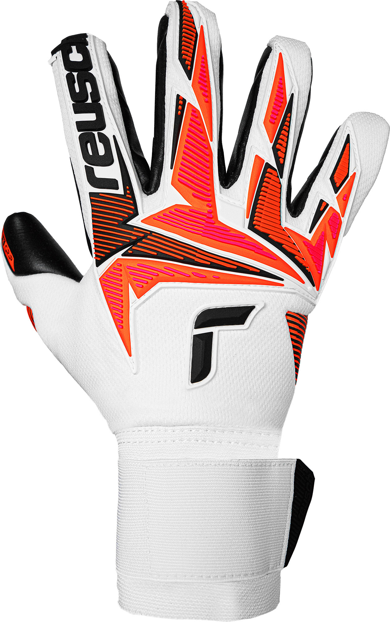 Guanto portiere REUSCH ATTRAKT FREEGEL GOLD X White Orange Black