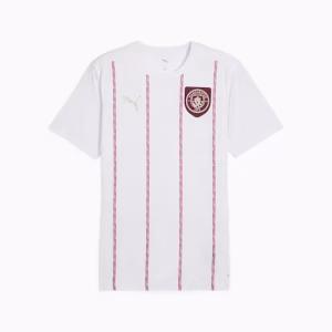 Maglia Pre Match Manchester City FC 24/25 Bianca