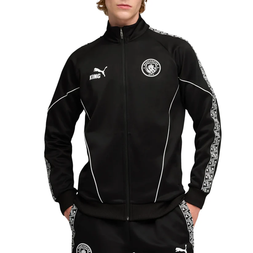 78217302 Felpa MANCHESTER CITY KING Anthem 25/26 PUMA Black