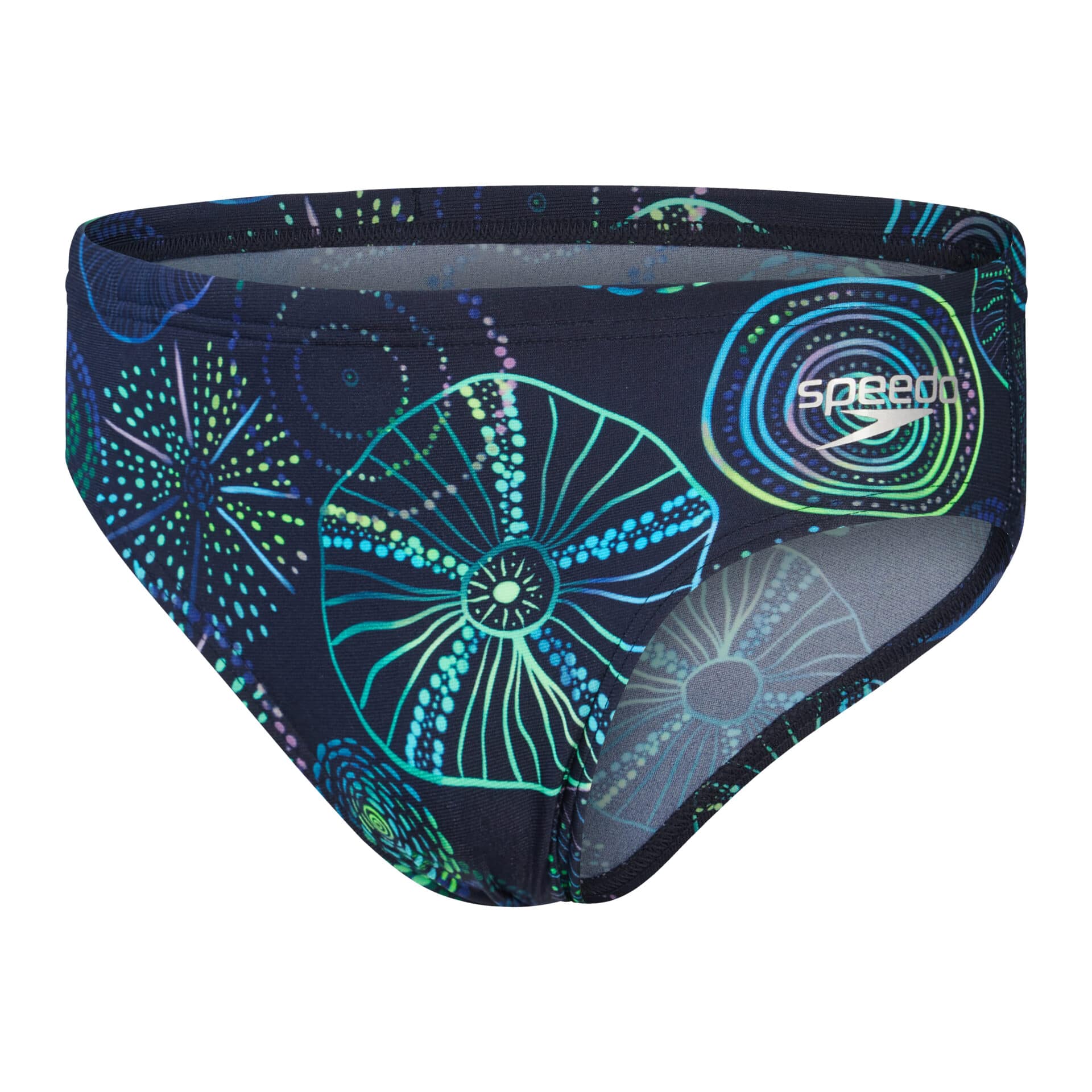 8-00318515143 Costume bambino Allover 6.5cm Brief SPEEDO