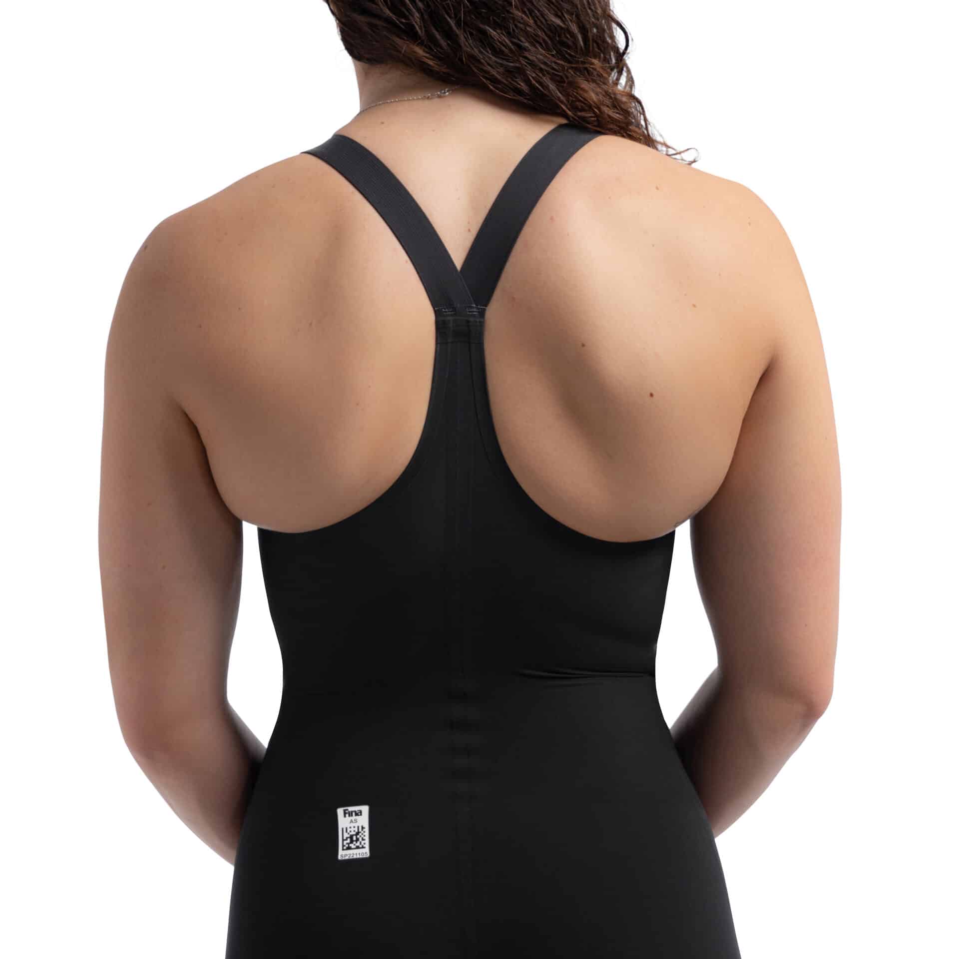 8-158600001-W1 Fastskin LZR Pure Valor 2.0 Closedback Kneeskin Donna Nero