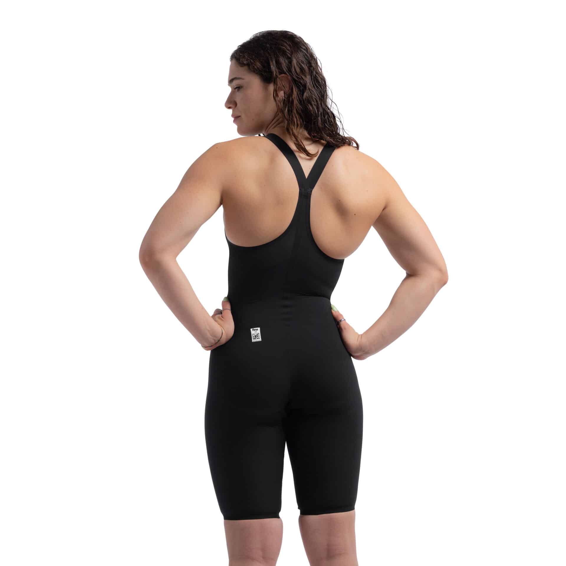 8-158600001-X3 Fastskin LZR Pure Valor 2.0 Closedback Kneeskin Donna Nero