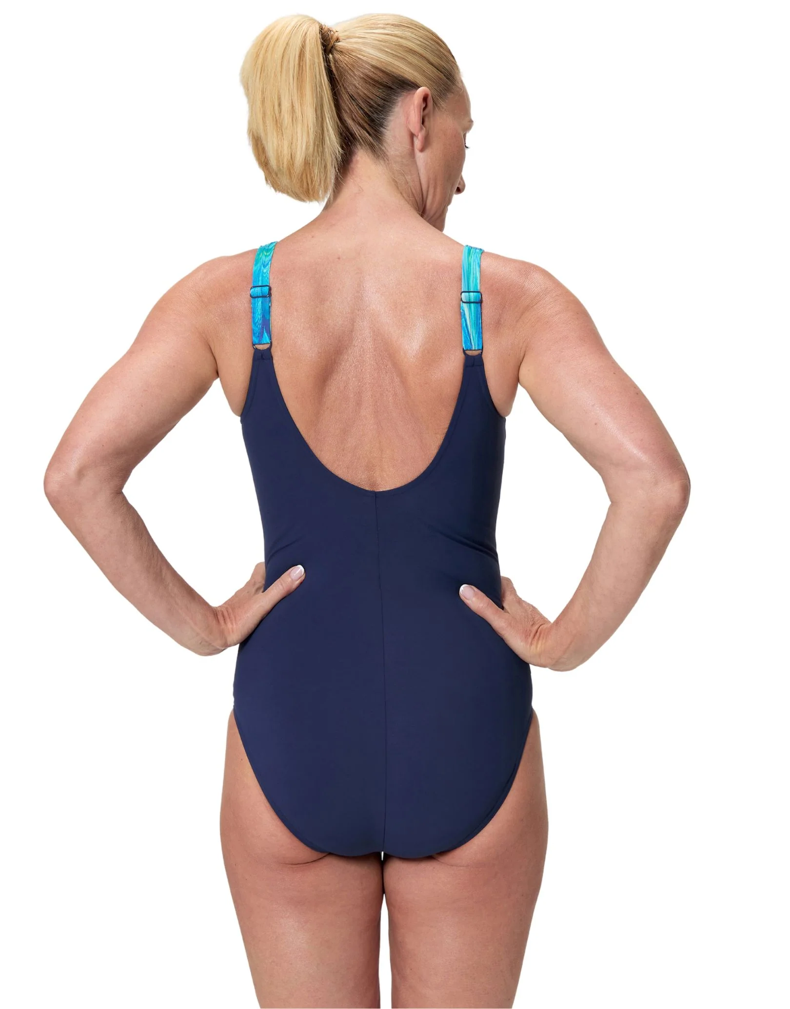 8003064003 C Costume donna LunaLustre SPEEDO Blu