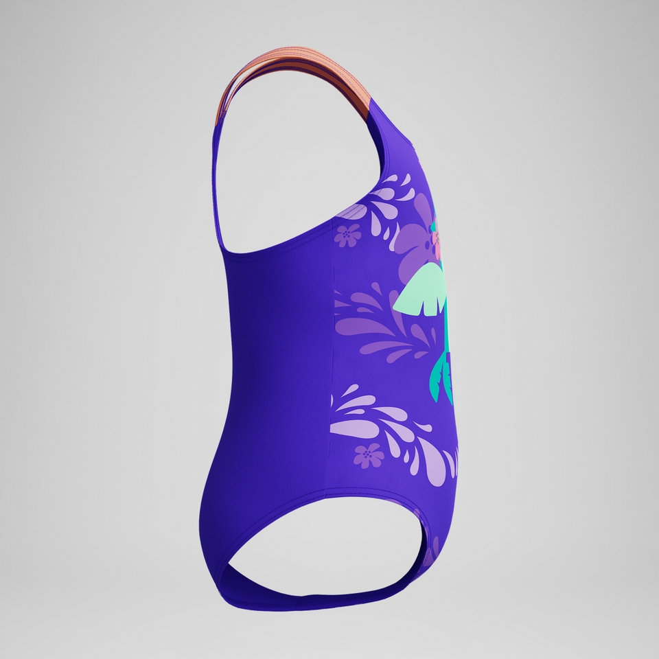 Costume bambina Digital Printed SPEEDO Indigo Glow