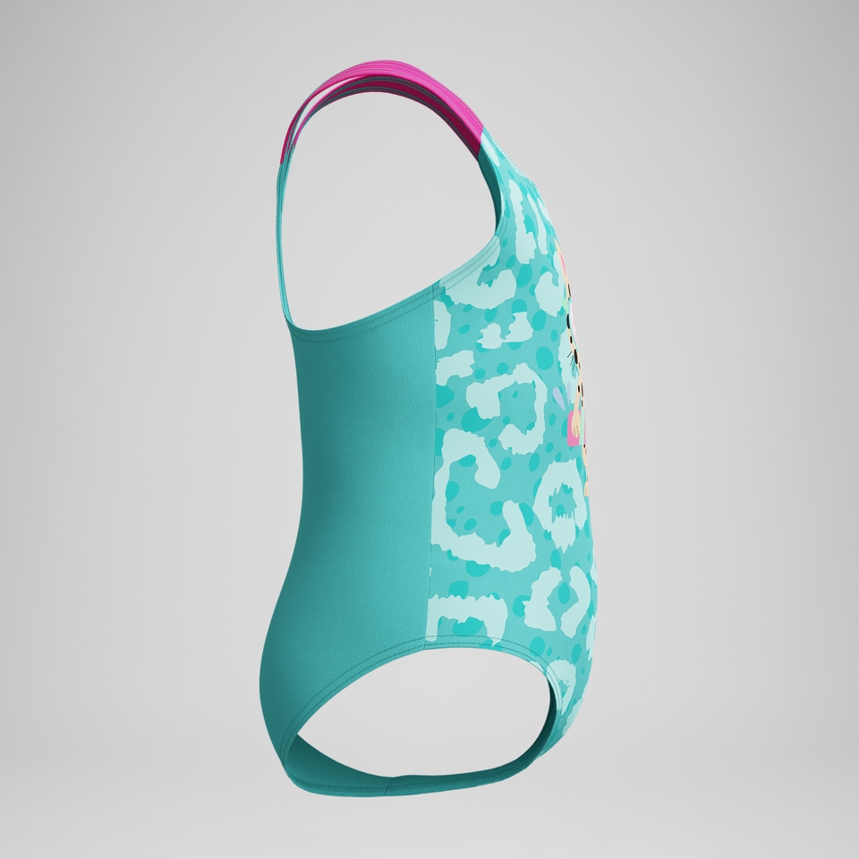 Costume bambina Digital Printed SPEEDO Black Artic Glass