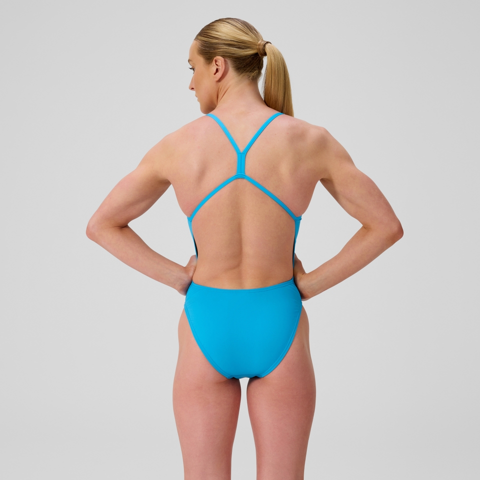 Costume donna Solid V-Back SPEEDO Blue