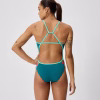 8005168002 B Costume donna Solid Tri Back SPEEDO Verde Acqua Blu