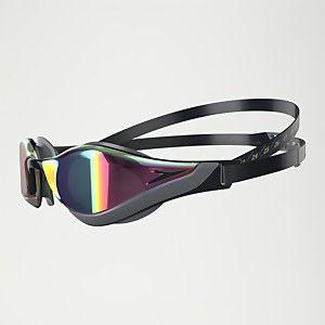 81177815523 b OCCHIALINO nuoto FASTSKIN PURE FOCUS MIRROR SPEEDO Black Ruby