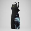 81343919224c SPEEDO Fastskin LZR Ignite Kneeskin ElectroStatic/Black Junior