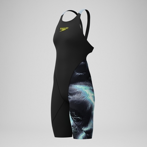81343919224c SPEEDO Fastskin LZR Ignite Kneeskin ElectroStatic/Black Junior