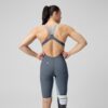 Fastskin LZR Pure Valor 2.0 Openback Kneeskin Donna Grey Blue