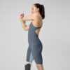 Fastskin LZR Pure Valor 2.0 Openback Kneeskin Donna Grey Blue