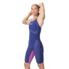 SPEEDO Fastskin LZR Pure Valor 2.0 Closedback Kneeskin Donna Navy Purple