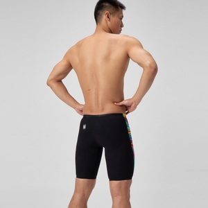 81586119137 b SPEEDO Fastskin LZR Pure Valor 2.0 Jammer Black/Molten Blur
