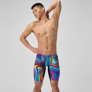 81586119137 SPEEDO Fastskin LZR Pure Valor 2.0 Jammer Black/Molten Blur