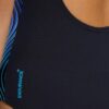 Costume donna Printed Medalist SPEEDO Nero Blu