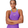 8_15859004_4 Fastskin LZR Pure Valor 2.0 Openback Kneeskin Donna Purple Turquoise