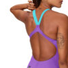 8_15859004_5 Fastskin LZR Pure Valor 2.0 Openback Kneeskin Donna Purple Turquoise