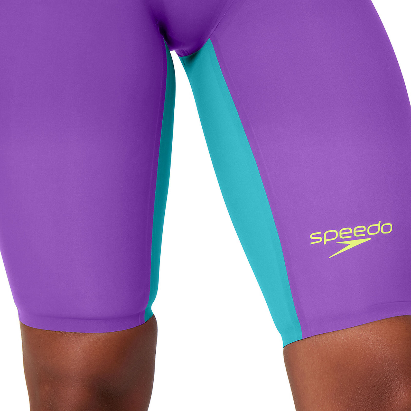 8_15859004_6 Fastskin LZR Pure Valor 2.0 Openback Kneeskin Donna Purple Turquoise