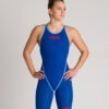 003655-730-W PWSKIN CARBON CORE FX FBSLOB-001-O costume competizione donna arena azzurro