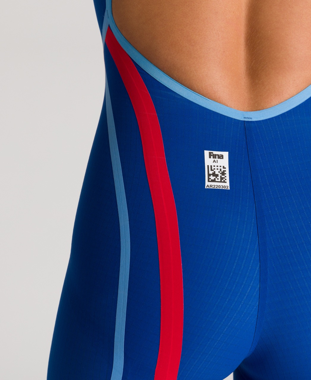 003655-730-W PWSKIN CARBON CORE FX FBSLOB-004-O costume competizione donna arena azzurro