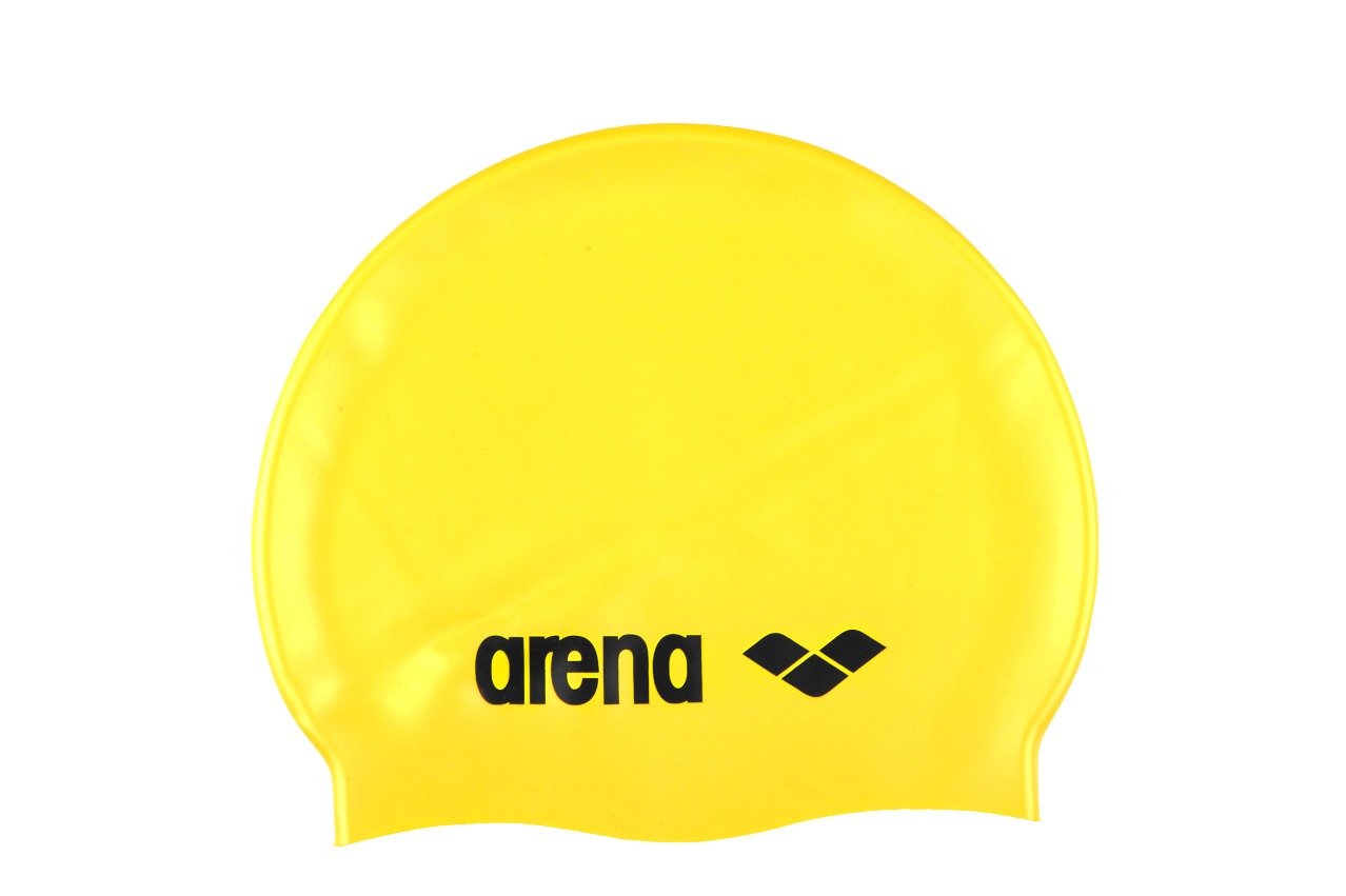 ARENA CUFFIA NUOTO UNISEX CLASSIC GIALLA cuffia arena classic silicone gialla