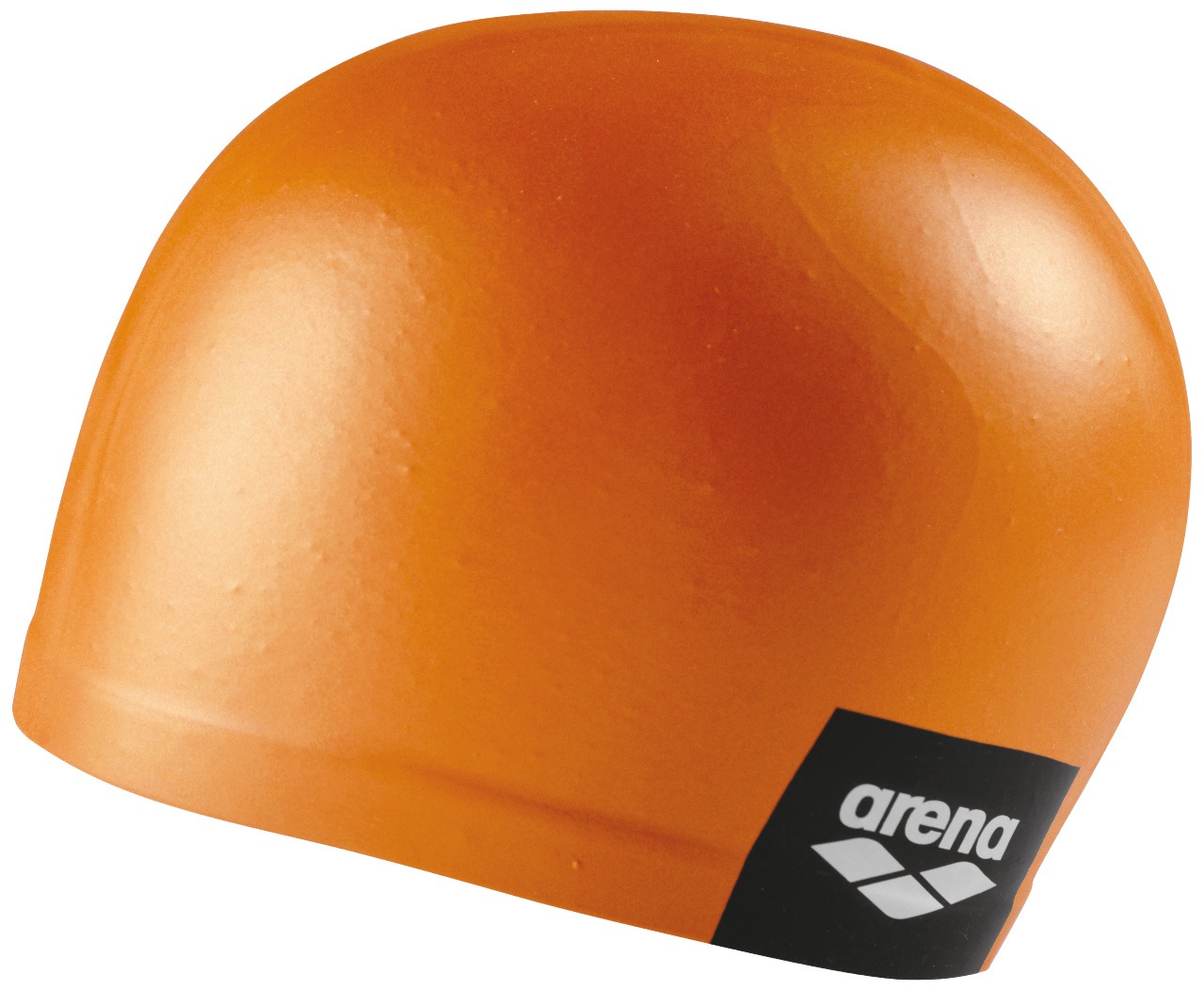 ARENA CUFFIA NUOTO UNISEX LOGO MOULDED ARANCIO 2 cuffia silicone arena arancio con logo laterale