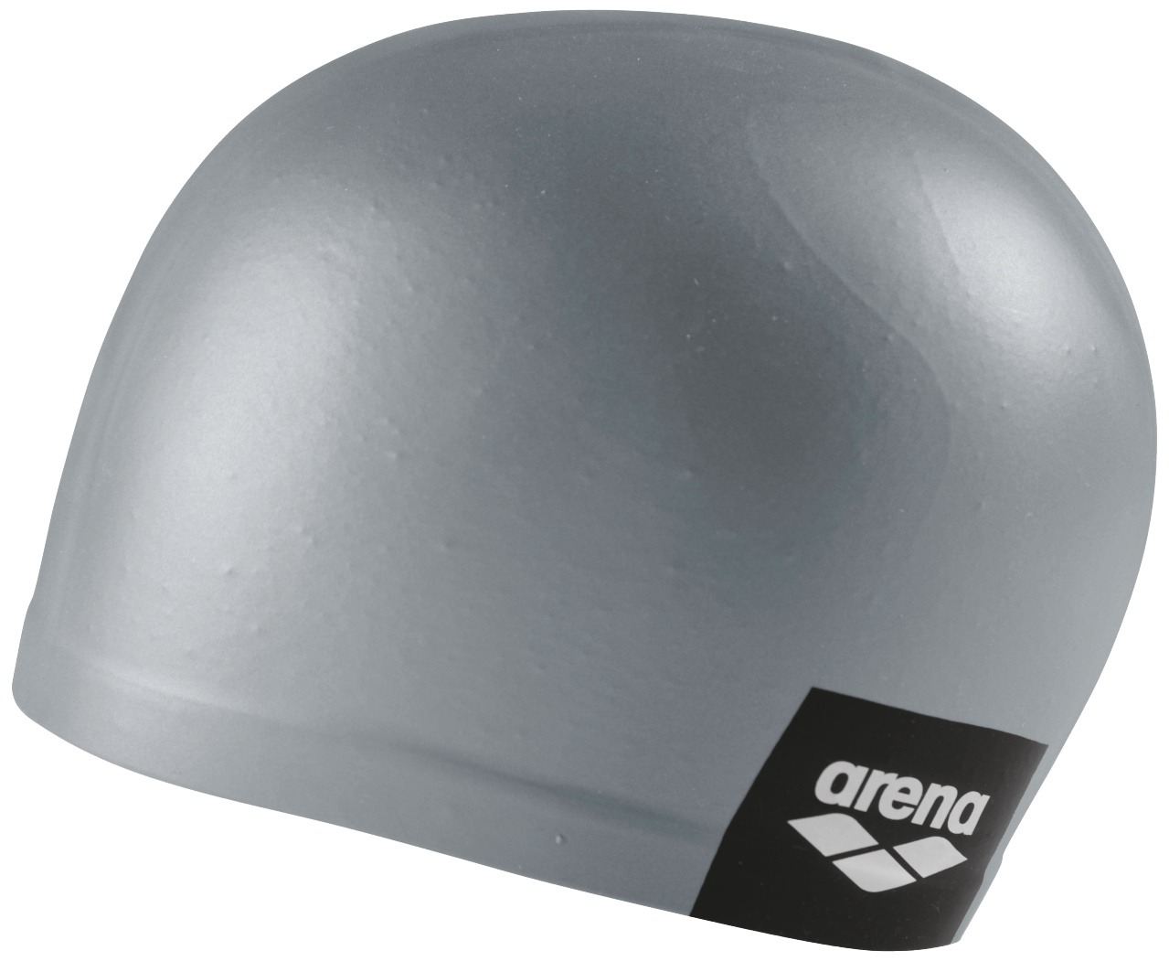 ARENA CUFFIA NUOTO UNISEX LOGO MOULDED ARGENTO 2 cuffia silicone arena argento con logo laterale