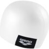 001912-200-LOGO MOULDED CAP-003-BL-S.jpg cuffia silicone arena bianco con logo laterale