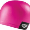 ARENA CUFFIA NUOTO UNISEX LOGO MOULDED FUXIA 2 cuffia silicone arena fuxia con logo laterale