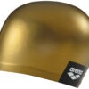 ARENA CUFFIA NUOTO UNISEX LOGO MOULDED GOLD 2 cuffia silicone arena oro con logo laterale