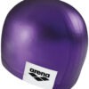 ARENA CUFFIA NUOTO UNISEX LOGO MOULDED VIOLA cuffia silicone arena viola con logo laterale