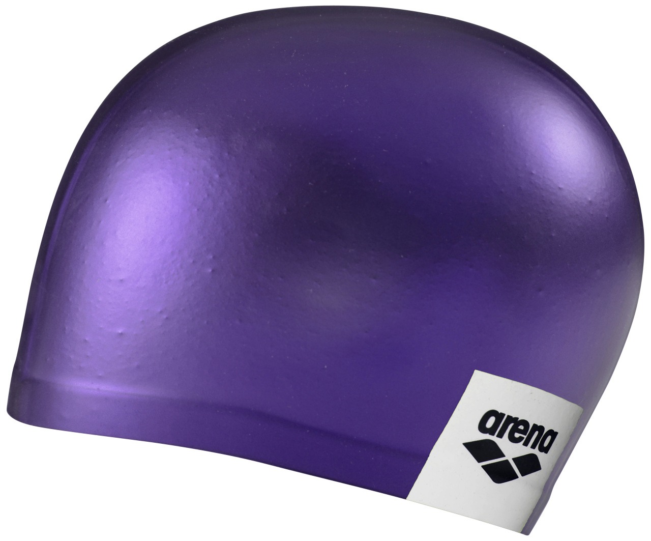 001912-203-LOGO MOULDED CAP-007-L-S.jpg cuffia silicone arena viola con logo laterale