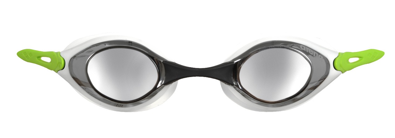 ARENA OCCHIALINI NUOTO UNISEX COBRA MIRROR VERDI 2 occhialini nuoto arena cobra mirror verdi lenti specchio