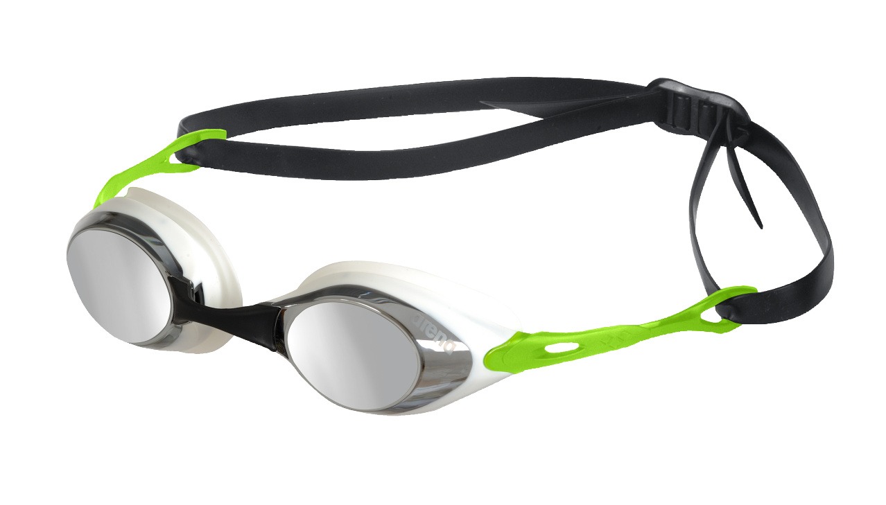 ARENA OCCHIALINI NUOTO UNISEX COBRA MIRROR VERDI occhialini nuoto arena cobra mirror verdi lenti specchio