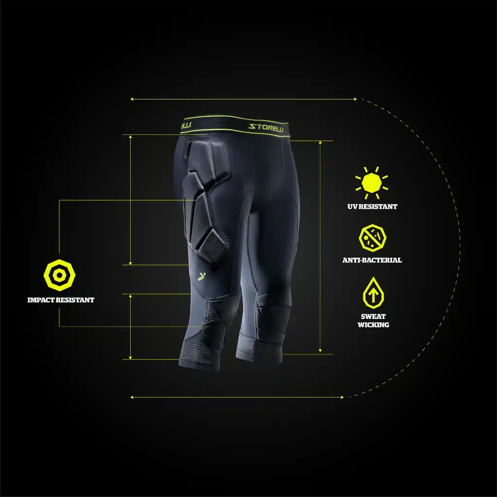 LEGGINS 3/4 PORTIERE BODYSHIELD STORELLI