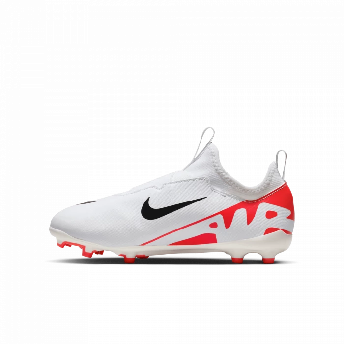 NIKE Junior Zoom Mercurial Superfly 9 Academy AG Bianche