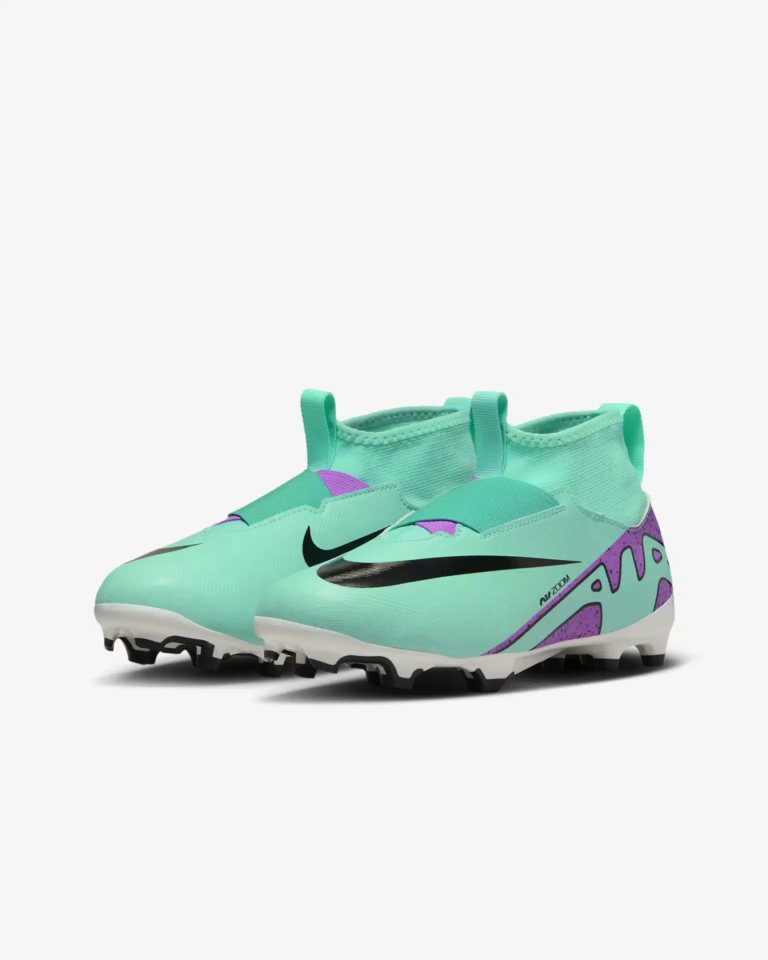 DJ5623-300 C Nike Jr. Zoom Mercurial Superfly 9 Academy FG/MG Turquoise