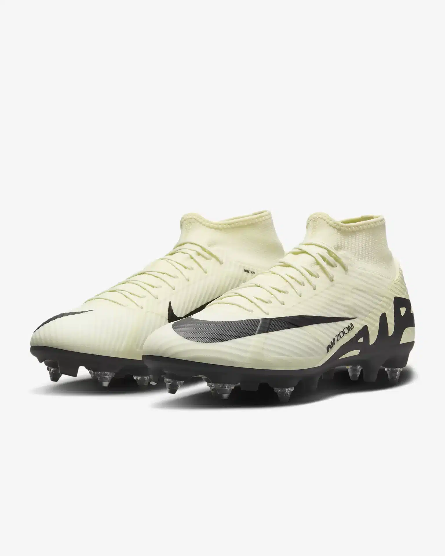 DJ5628-700 E NIKE Zoom Mercurial Superfly 9 Academy SG Lemonade