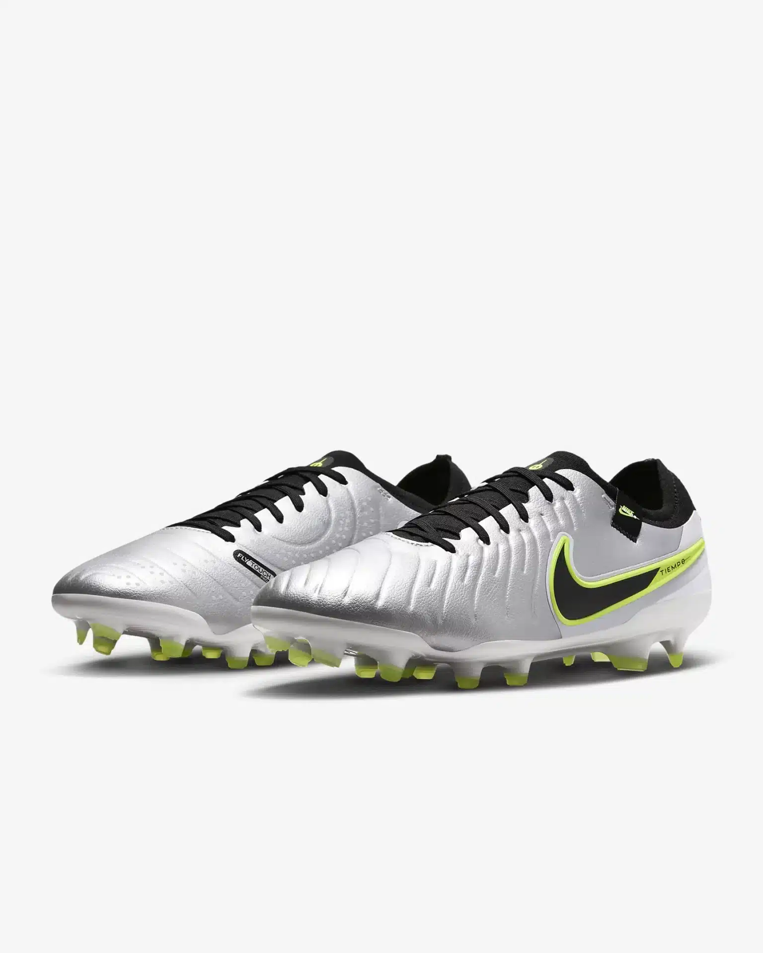 DV4333-001 E Nike Tiempo Legend 10 Pro FG Argento
