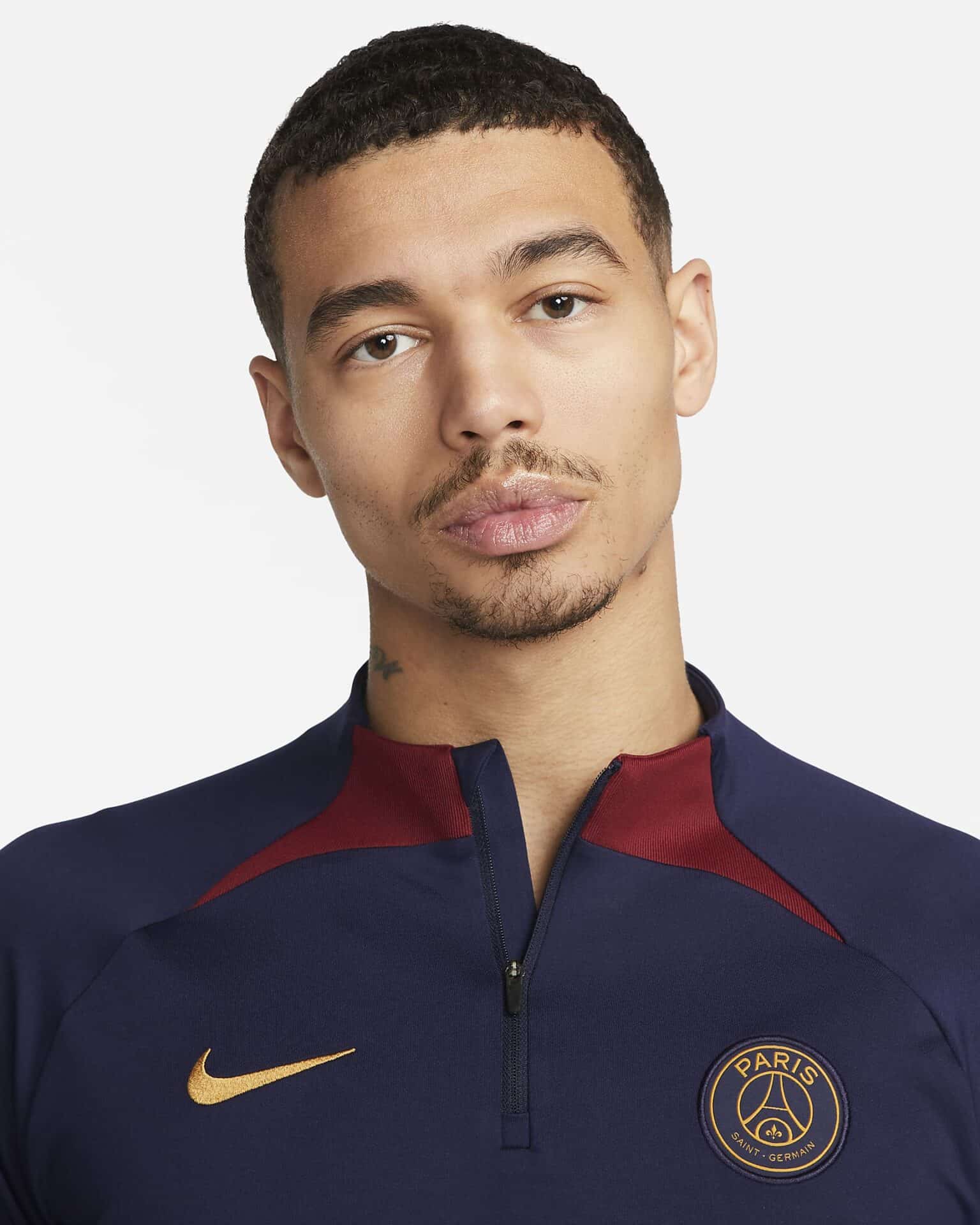 DX3108-499 C Maglia allenamento Paris Saint-Germain Strike uomo NIKE