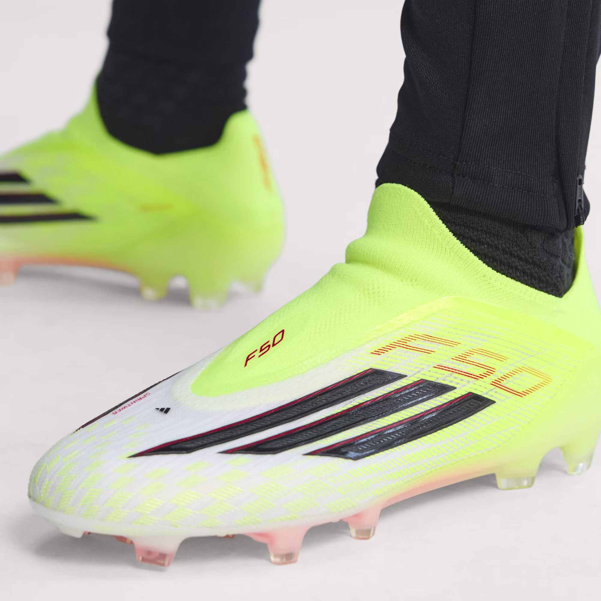 F50_ELITE_Laceless_Firm_Ground_Football_Boots_Giallo_JR6458_HM7 Scarpe calcio ADIDAS F50 ELITE LL FG Yellow