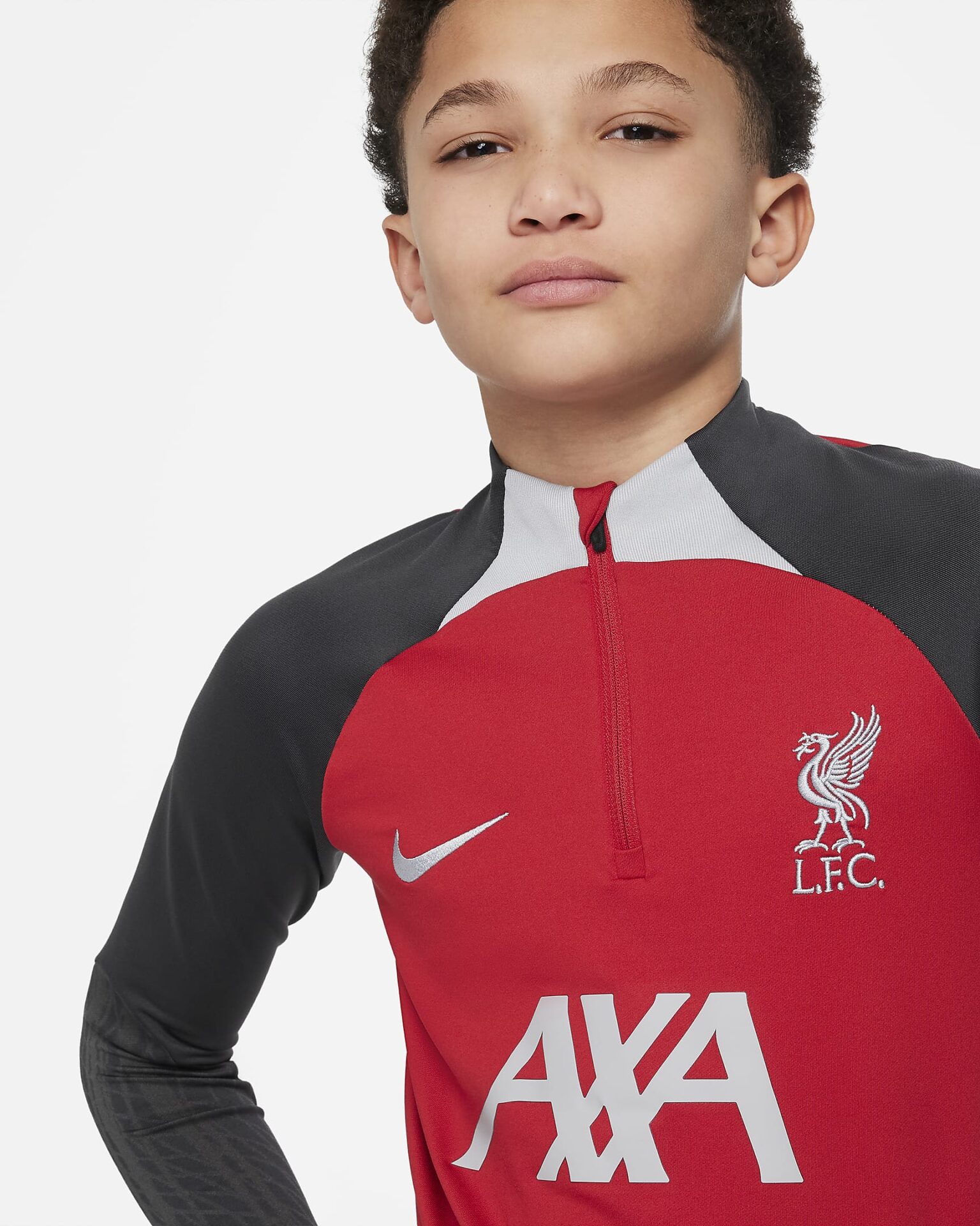 FD7095-688 C Maglia allenamento LIVERPOOL FC Strike NIKE Red Junior