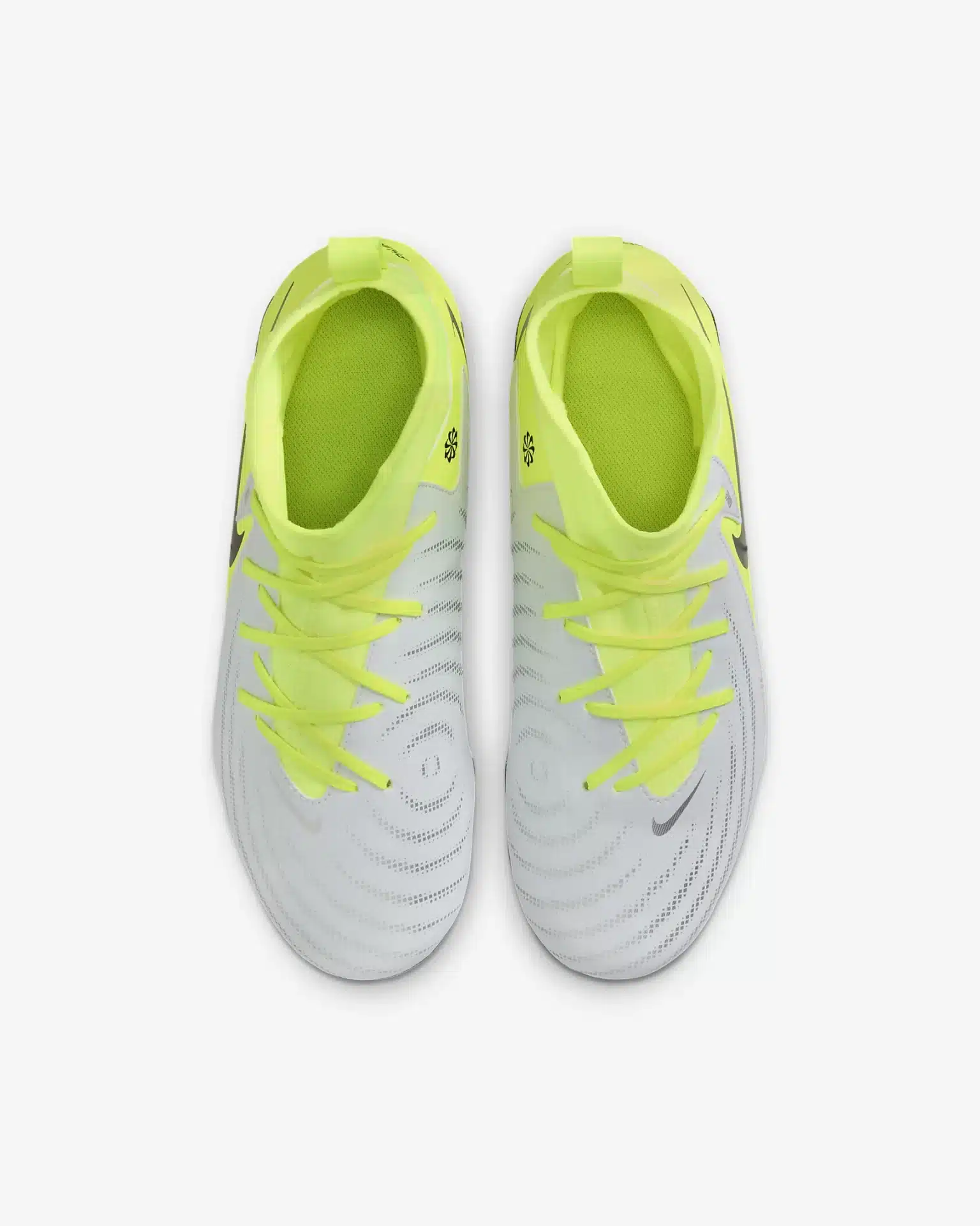 Nike Phantom LUNA 2 ACADEMY MG Argento Volt JUNIOR