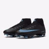 FQ1456-001 E NIKE ZOOM MERCURIAL SUPERFLY ACADEMY 10 FG/MG Nero/Ice Blue