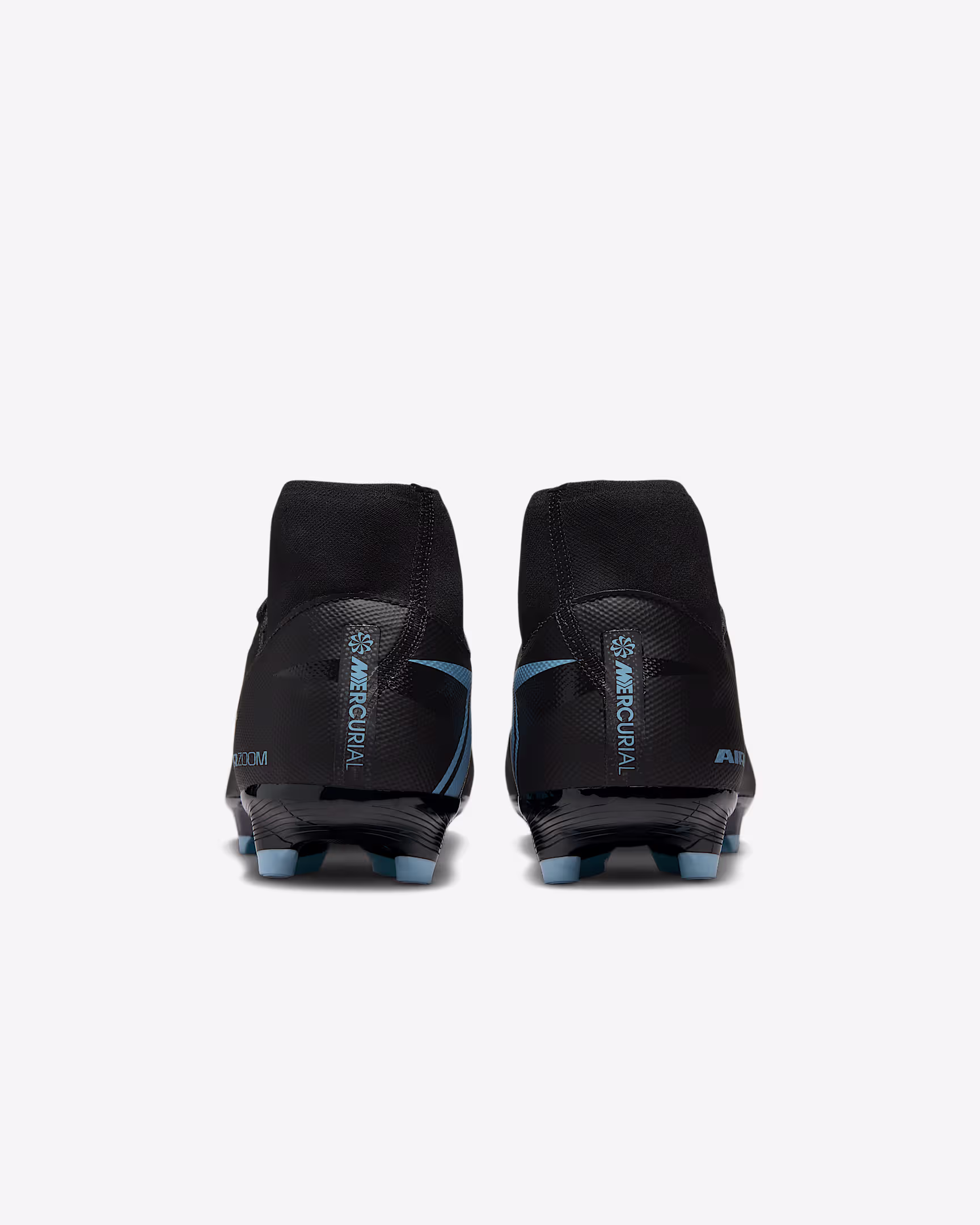 FQ1456-001 F NIKE ZOOM MERCURIAL SUPERFLY ACADEMY 10 FG/MG Nero/Ice Blue