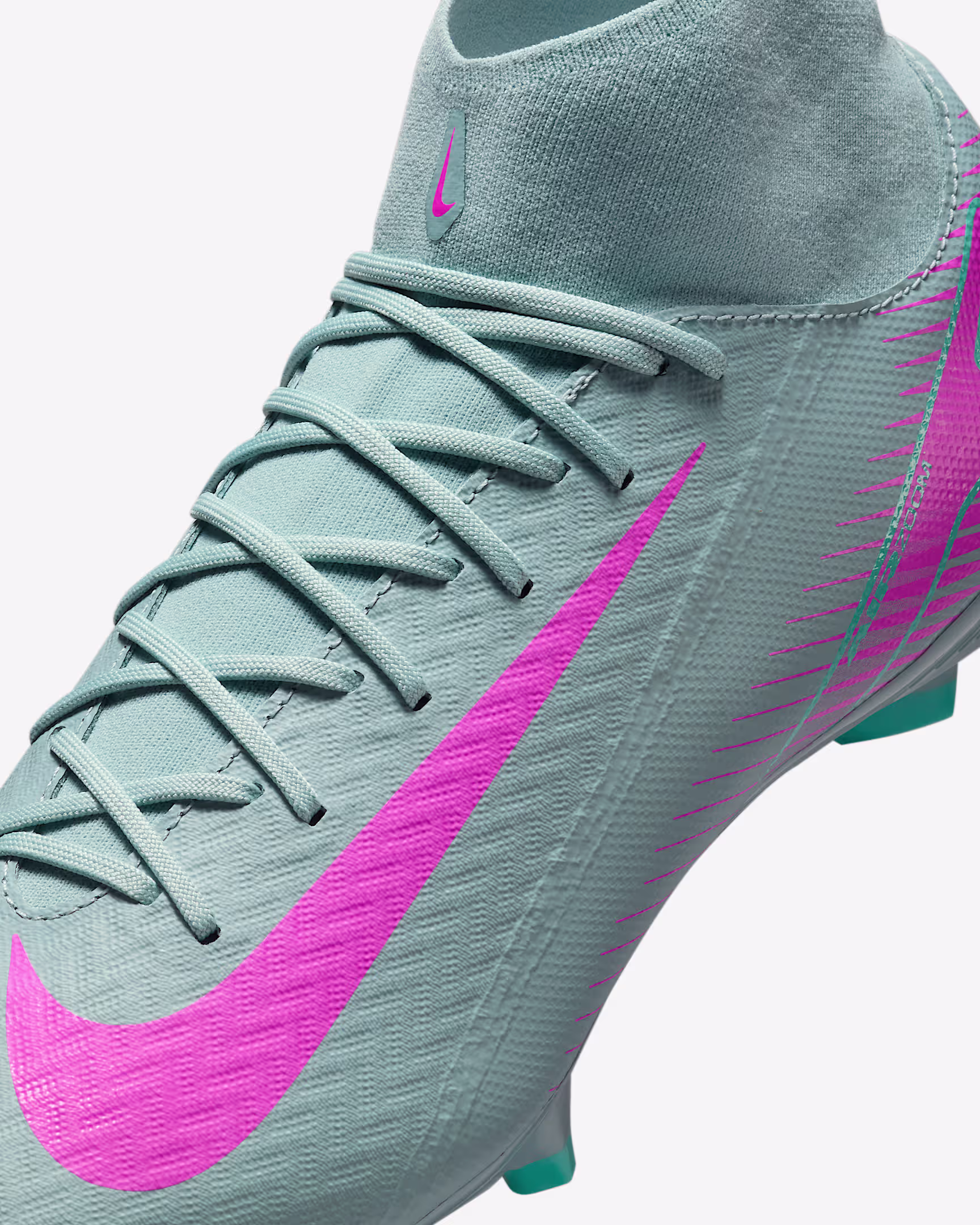 NIKE ZOOM MERCURIAL SUPERFLY ACADEMY 10 FG/MG Ocean Cube/Pink Blast