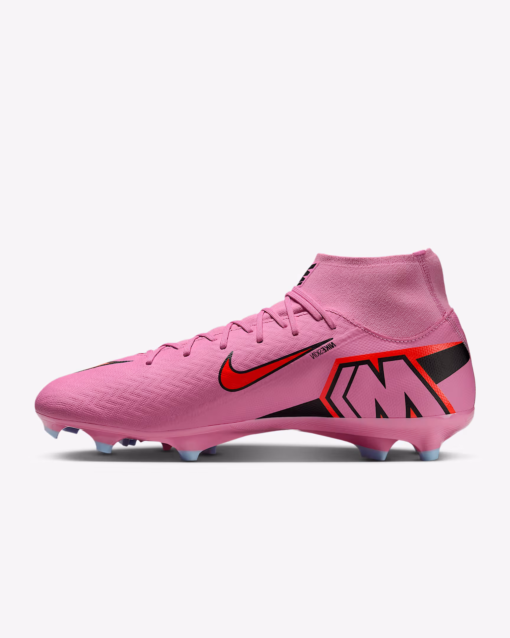 FQ1456-600 c NIKE ZOOM MERCURIAL SUPERFLY ACADEMY 10 FG/MG Magic Flamingo